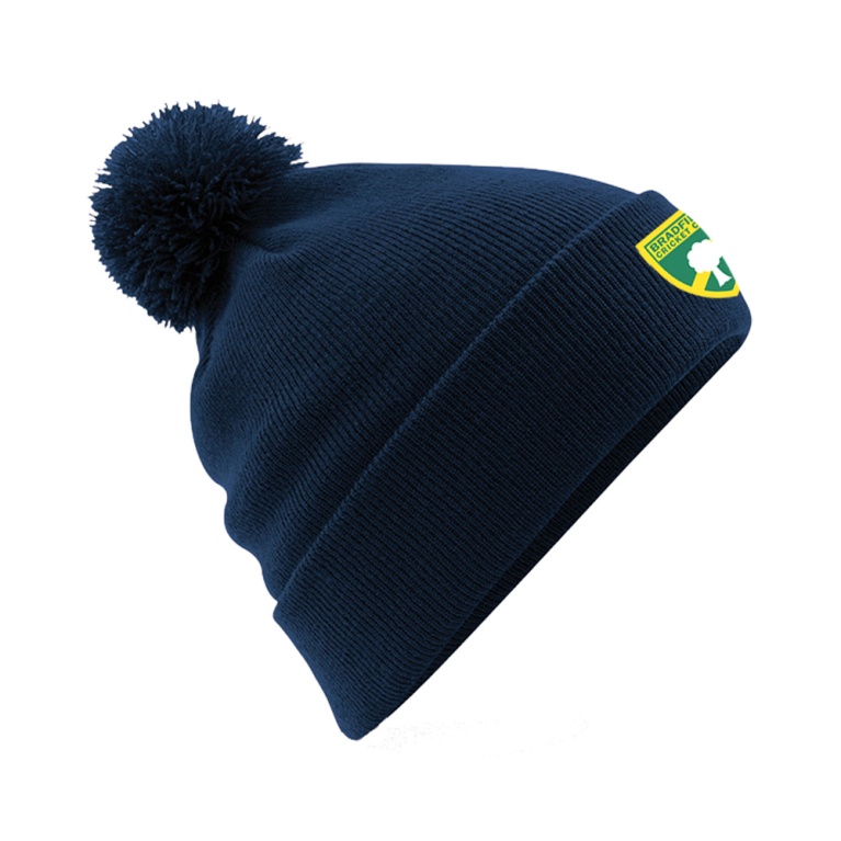 Original Pom Pom Beanie : Navy