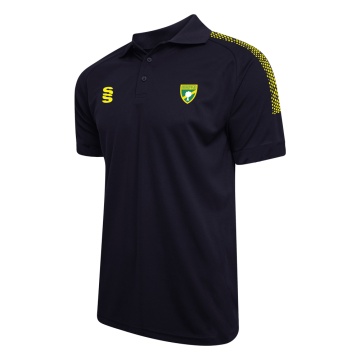 Bradfield CC - Dual Solid Colour Polo - Men's/Junior Fit