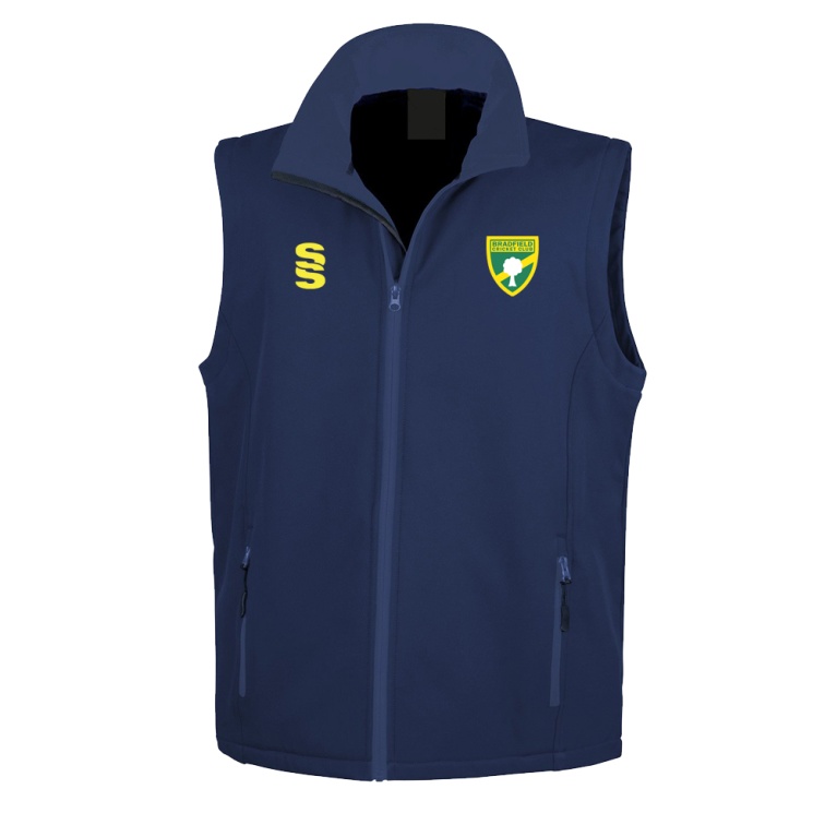 Bradfield CC - Softshell Gilet - Men's/Junior Fit